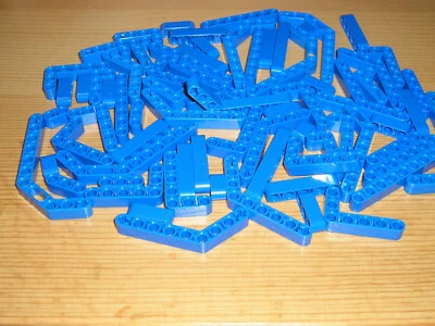 Lego Konvolut Liftarm dick blau z.B. 32140 32271 32009 6629 32526 ( L 7 ) - Bild 1 von 4