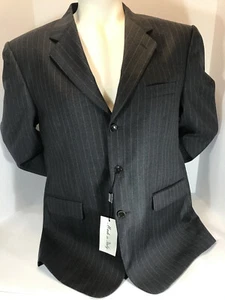 Nuovo! Cappotto giacca tuta Angelico Gianni Manzoni 42 regular super 140's lana 3-Btn - Foto 1 di 7