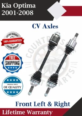 Nuevos ejes CV delanteros OE para Kia Optima 2001-2008 2,5 L 2,7 L garantía de por vida Foto 1 de 4