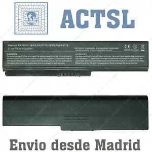 Bateria para Toshiba PA3634U-1BAS PA3634U-1BRS Li-ion 10,8v 4400mAh BT16 - Imagen 1 de 7