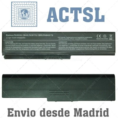 ADVANCED COMPUTER TRADING BATERIA PARA PORTÁTIL TOSHIBA Satellite Pro C660-10H