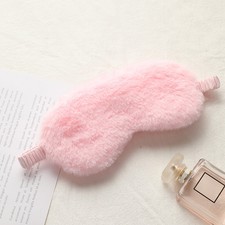 Fluffy Sleeping Eye Mask Cartoon Sleeping Mask For Travel Eye Pillow Blindfold