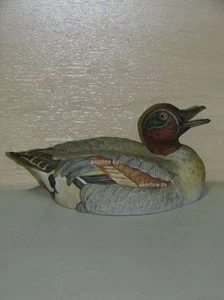 Goebel Porzellan Figur Granget Ente Krickente Green-winged Teal, limited Edition - Bild 1 von 1