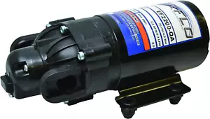 Bomba de diafragma EF2200-QA-BOX 2,2 GPM 12 V - Puerto de conexión rápida, negro - Imagen 1 de 5