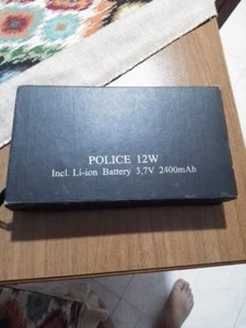 Torcia Tascabile Operativa Polizia Batteria Litio Ricaricabile - Foto 1 di 4