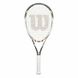 Wilson Two White besaitet Griff L2 4 1/4 Tennisschläger - Bild 1 von 1
