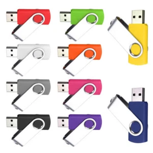 LOT USB Flash Drive, Key USB Stick Bulk Pen Memory Stick Metal U D isk 16MB-64GB