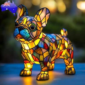 Dog Lamp Dog Series Art Night Light Canine Decor Animals Sculpture Home Decor - Picture 1 of 21