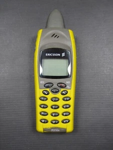 Ericsson R310s Haifischflosse gelb Handy selten ((UNGETESTET LESEN)) - Bild 1 von 8