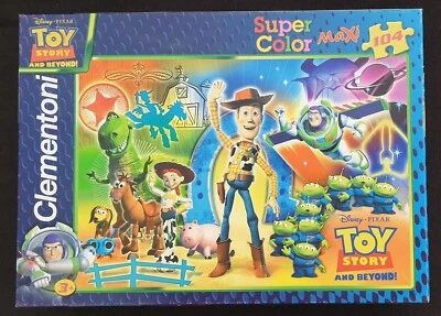Maxi Puzzle TOY STORY Super Color 104 piéces CLEMENTONI nº 90093 - Photo 1/3