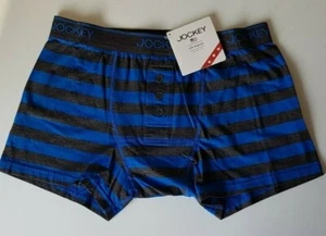JOCKEY USA Originals Trunks Boxer Shorts Size S Red/Charcoal or Blue/Charcoal - Picture 1 of 10