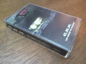 G.B.H. "NO NEED TO PANIC!" Cassette Tape GBH Combat Records 1987 Rough Justice - Picture 1 of 8