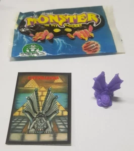 🟢 MONSTER IN MY POCKET   SERIE 1 ACTION FIGURE  CON CARTA E BUSTA - Foto 1 di 2