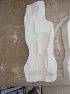 VTG Delta D52 Art Deco Deer Doe Slip Casting Ceramic Mold Society Deer. READ - Picture 1 of 16