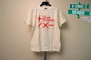 Vintage Math Masters of Minnesota Fruit of Loom T Shirt Size Large - Picture 1 of 10