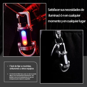 1200mah Rechargeable Mini Keychain COB Torch Flashlight Waterproof Camping F5L1 - Picture 1 of 18