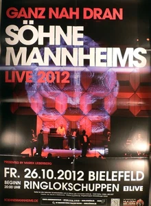 Söhne Mannheims - Bielefeld 2012 - Veranstaltungs-Poster A1 - Picture 1 of 1