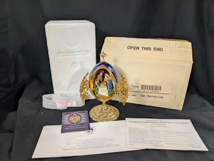 Faberge Ei "A King Is Born" Sammlerei Franklin Mint Limited Edition NEU - Bild 1 von 11
