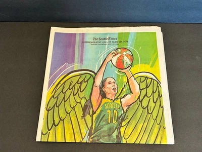 Seattle Times Sports 9/4/2025 Sue Bird Basketball Commemorative HOF Tribute 12 p - Image 1 of 4