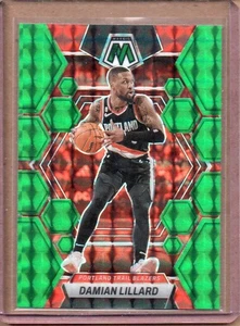 2022-23 Panini Mosaic Damian Lillard Green Prizm (NM/MT) - Bild 1 von 2