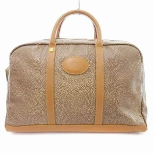 Borsa Volbonese Borbonese Redwall Boston modello quaglia marrone JS usata 5303b - Foto 1 di 9