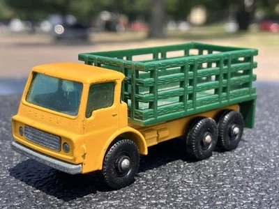 Caja de cerillas Lesney vintage n.º Camión Dodge Stake 4 excelente estado diecast 1/64 Foto 1 de 4