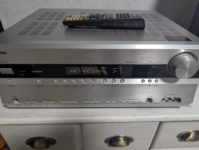 Onkyo TX-SR606 7.1 Dolby Surround AV Receiver, 4x HDMI, 550 Watt ( High End ? ) - Bild 1 von 4