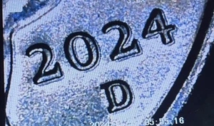 π₯ 2024 P & D Dr Pauli Murray ERROR DDO on 2024D DDO & Gauge 2024P - Picture 1 of 15