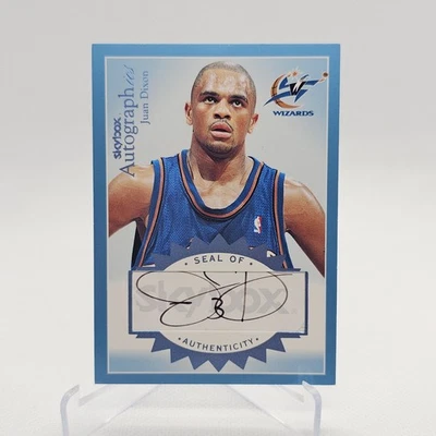 2003-04 SkyBox Autographics Juan Dixon Washington Wizards Auto /300 #A-JD 7190 - Image 1 of 2