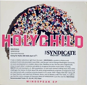 Holychild Mindspeak EP CD 2015 Glassnote 4 Tracks Promo *Mint Condition* RARE - Picture 1 of 4