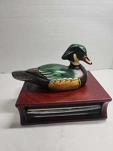 Big Sky Carvers Mallard Duck Decoy Hand Carved Wood Signed - Picture 1 of 7