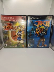 Jak and Daxter: The Precursor Legacy & JAK 2 Cib Cleaned & Tested - Picture 1 of 9