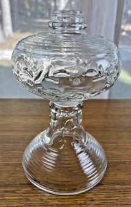 9 1/2" Beehive/Scroll Oil Lamp, No Burner, Large & Beautiful - Picture 1 of 5