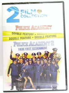 Police Academy 1 & 2 ~ 2 Film Collection ~ Steve Guttenberg ~ Movie ~ New DVD - Imagen 1 de 3