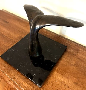 Mark Byrd 1995 Bronze "Moonlight Sonota" Humpback Whale Diving 2/36 Signed - Picture 1 of 12