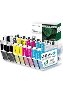 Cartucce di inchiostro LC421XL ricambio per DCP-J1050DW MFC-J1010DW DCP-J1140DW - Foto 1 di 7