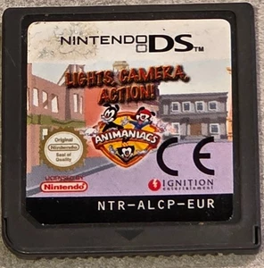 LIGHTS CAMERA ACTION ANIMANIACS NINTENDO DS DSI LITE - Picture 1 of 1