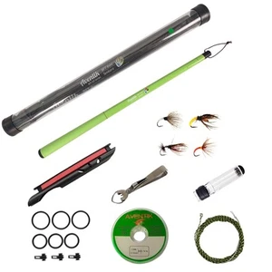 Aventik FreshStart Tenkara Fliegenrute Combo (grün, 2,1 m/7 Fuß) - Bild 1 von 1