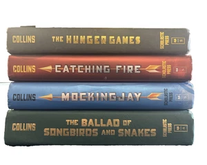 Hunger Games 4-book Hardcover Set (Hunger Games, Catching Fire, Mockingjay…) - Picture 1 of 1