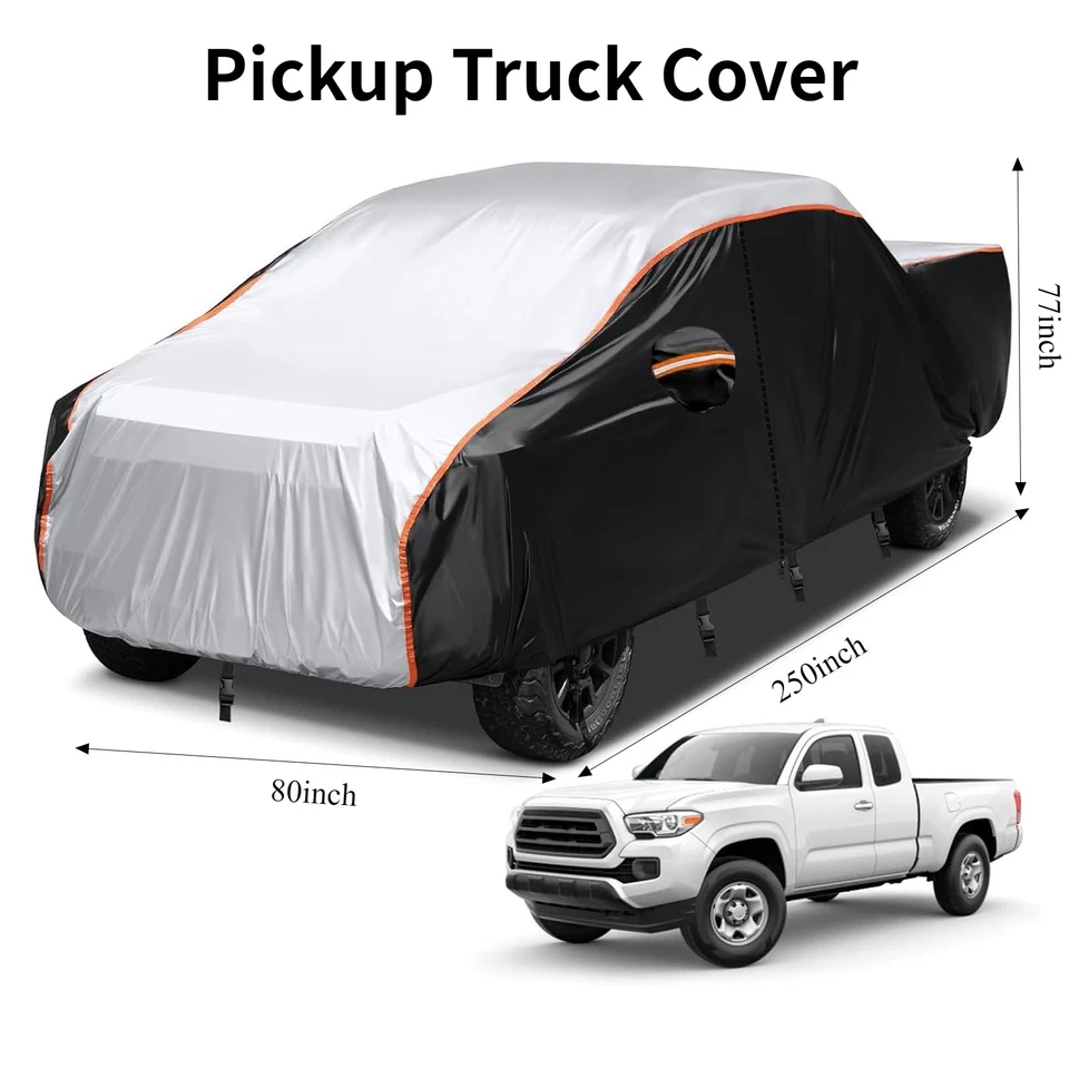 For Toyota Pickup Truck Car Cover Outdoor Waterproof UV Dust Protector 250in XXL Foto 1 de 4