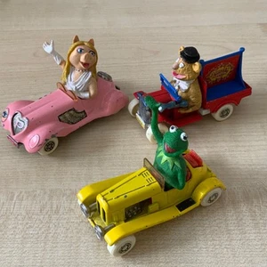 Paquete de vehículo vintage Corgi Muppets Fonzie Miss Piggy Kermit x3 fundido a presión 1979 - Imagen 1 de 6