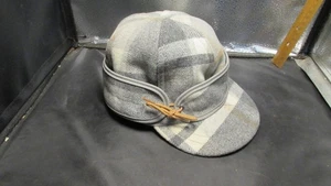 Stormy Kromer The Sidekick Cap Warm Outdoor Hat Plaid 7 1/8 - Picture 1 of 7
