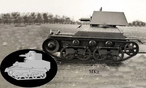 Kit maqueta para montar y pintar - Vehículo militar . light tank mark mk2 - 1/72 - Imagen 1 de 1
