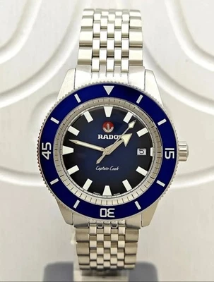 Rado Captain Cook Blue Men's Watch - Image 1 of 4