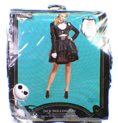 New Women's Jack Skellington Adult Tutu Costume Halloween Disguise Disney - Image 1 of 4