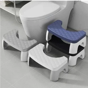 Non-slip Toilet Step Stool Squatty-Potty Bathroom Squat Chairs Furniture - Picture 1 of 12