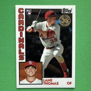 2019 Topps Update #T84U-41 Lane Thomas Silver Pack Mojo Refractor RC Rookie Card - Picture 1 of 2