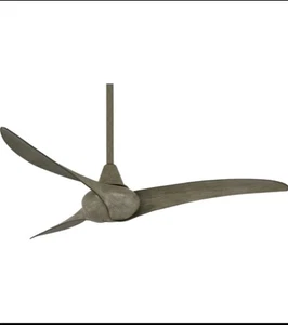 Minka Aire Wave 52" 3 Blade Indoor Ceiling Fan + Remote Driftwood F843-DRF New - Picture 1 of 6