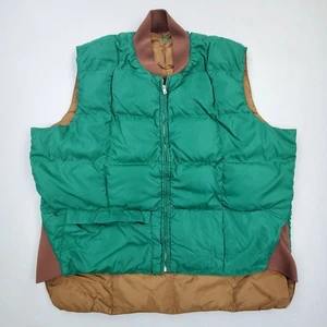 Vintage 70s Mountain Products Goose Down Puffer Vest 1970s Outdoor Hiking Gorpcore - Bild 1 von 9