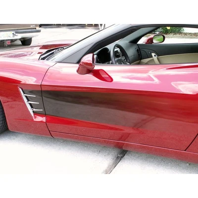 Black Sport Fade Side Graphic 2p for 2005-2013 Chevy Corvette C6 [Vinyl] - Image 1 of 4
